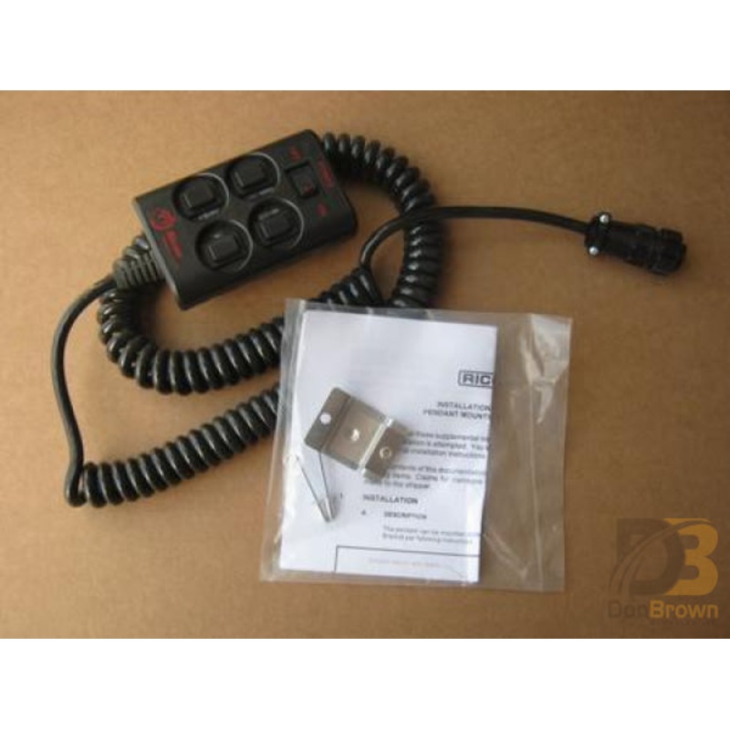 KIT,PENDANT,COIL CORD,9 PIN,FMVSS,BLK RI44870
