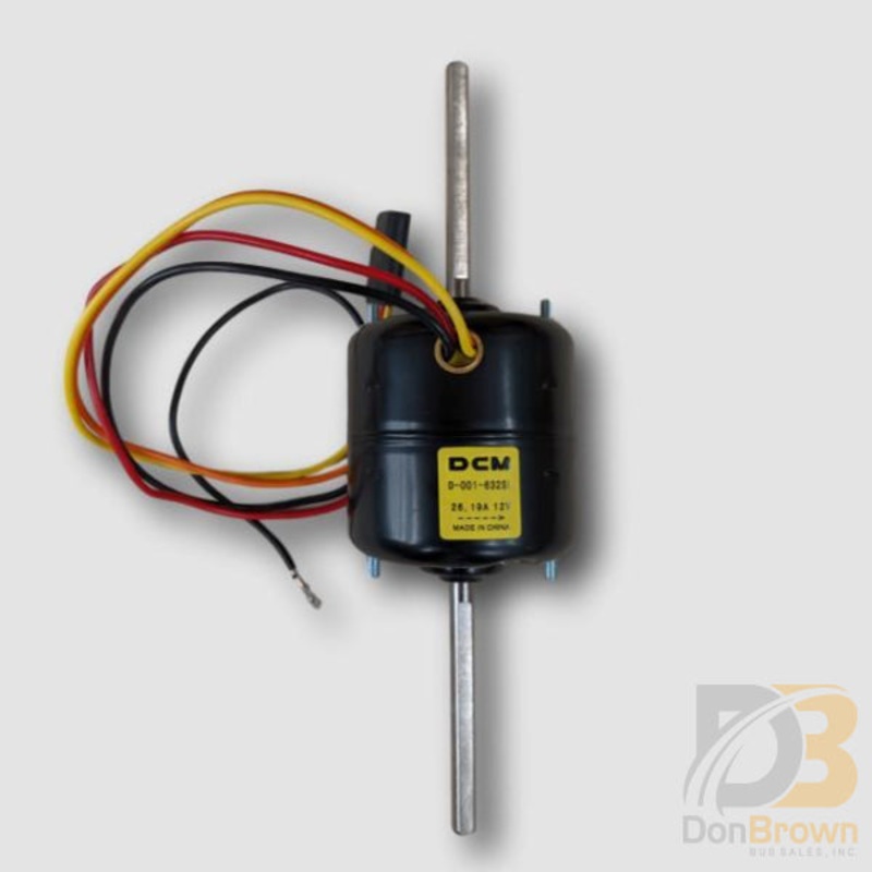D-001-632SL Dual shaft heater blower motor