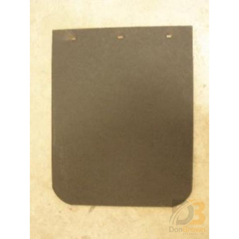 MUD FLAP, 19 X 24.25, REAR, RADIUS CORNER WITH HOLES, NO LOGO 21-005-005