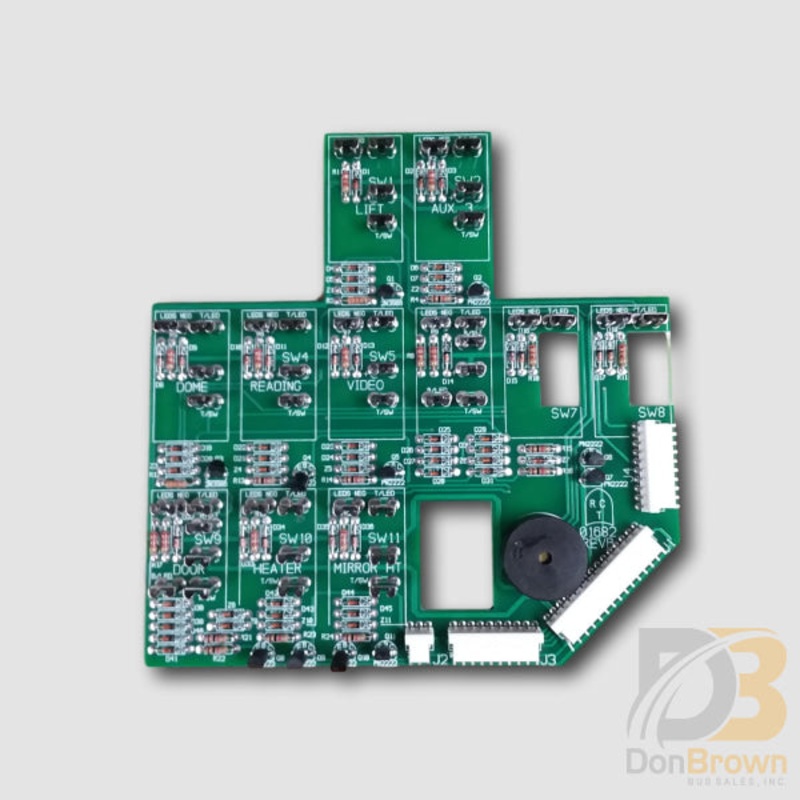 RCT 1682 Switch Board for Starcraft Buses STF-01682-00000