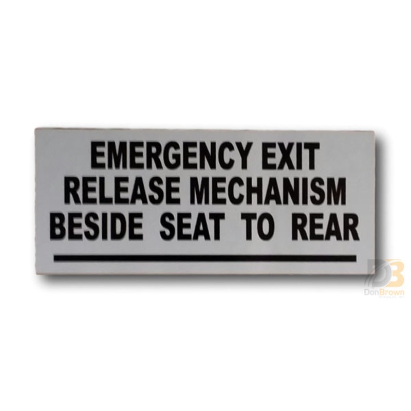 Seat Beside Rear Decal 16810677