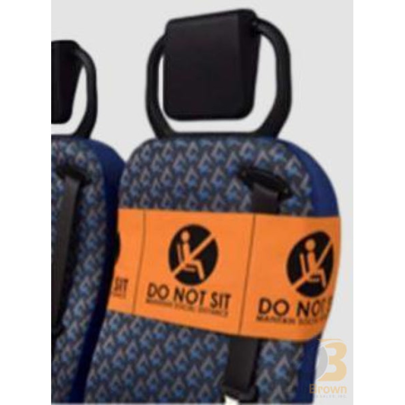 Single Seat Social Distance Seat Band Packs of 10