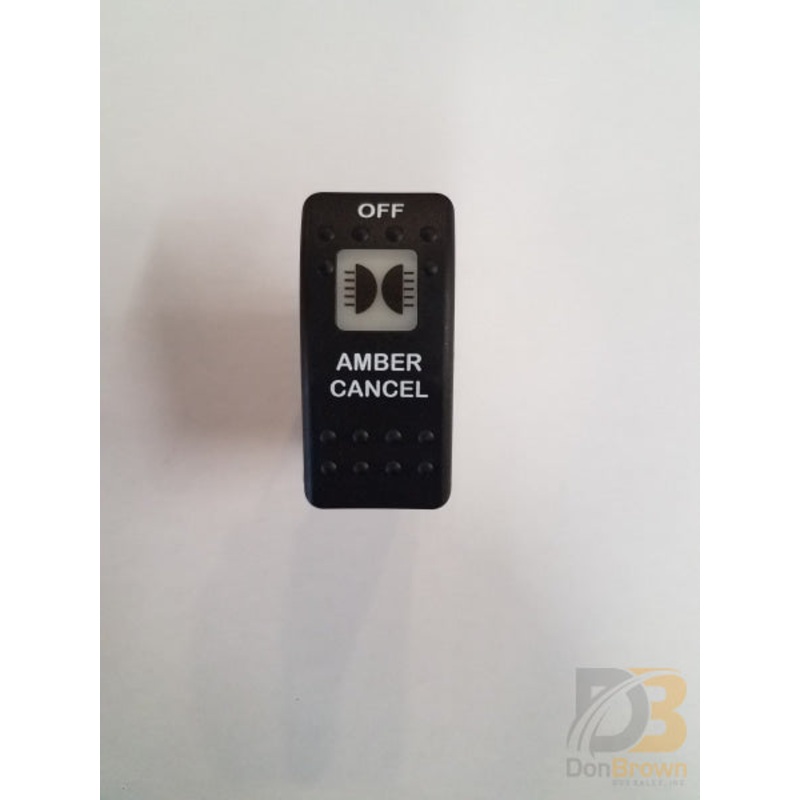 Sw Amber Cancel/off Blk