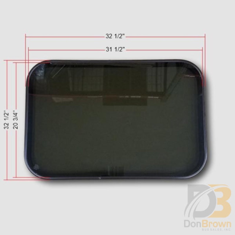 WINDOW, (31.25 X 20.625), REPLACE CHALLENGER REAR DOOR, SCHOOL BUS GEN II 07-007-042