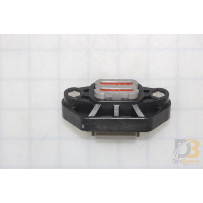 86243 PLUG-12 PIN W/MOUNT