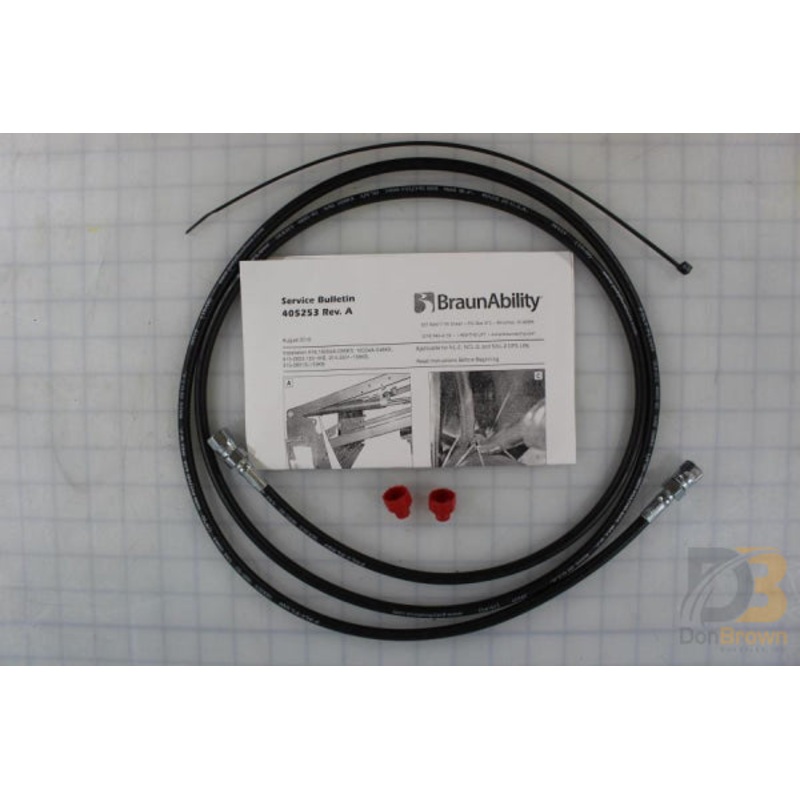 403367A086KS HOSE ASSY 1/8 HIGH PRESSURE LIFTING CYL KIT SHIPPING