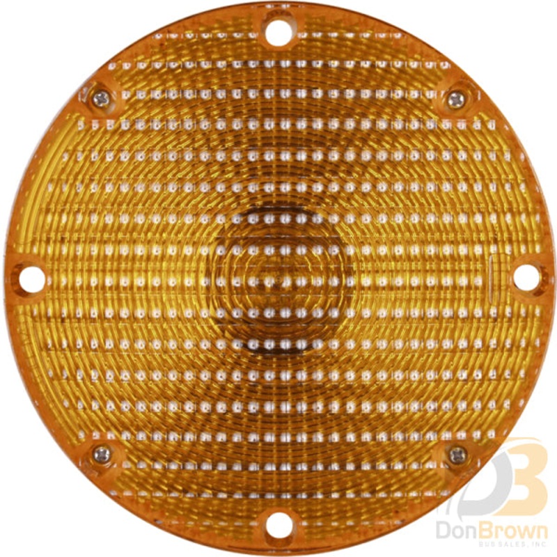 LIGHT, 7, ROUND, INCANDESCENT, AMBER, SELF GROUND 08-007-012 ST90AB