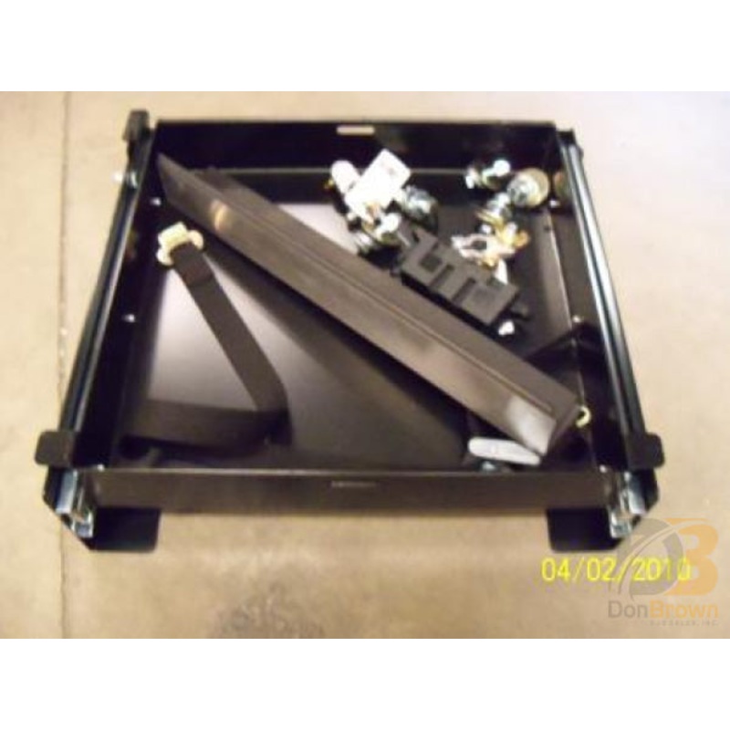 TRAY, DUAL BATTERY  W/SLIDES, 13.85 x 15.85 19-011-135