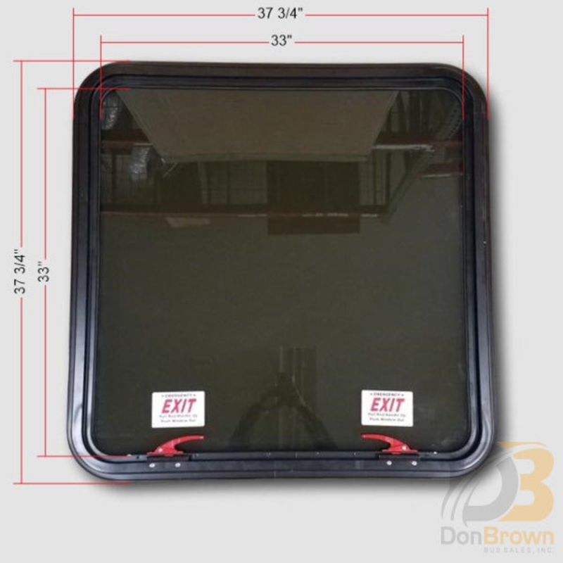 WINDOW,  EGRESS, SOLID, 36 X 36, BOTTOM LATCH HANDLES 07-006-037