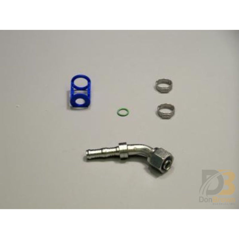 FITTING, CLIP-LOK, 45, 1/2 FO X #8 HOSE 15-011-033