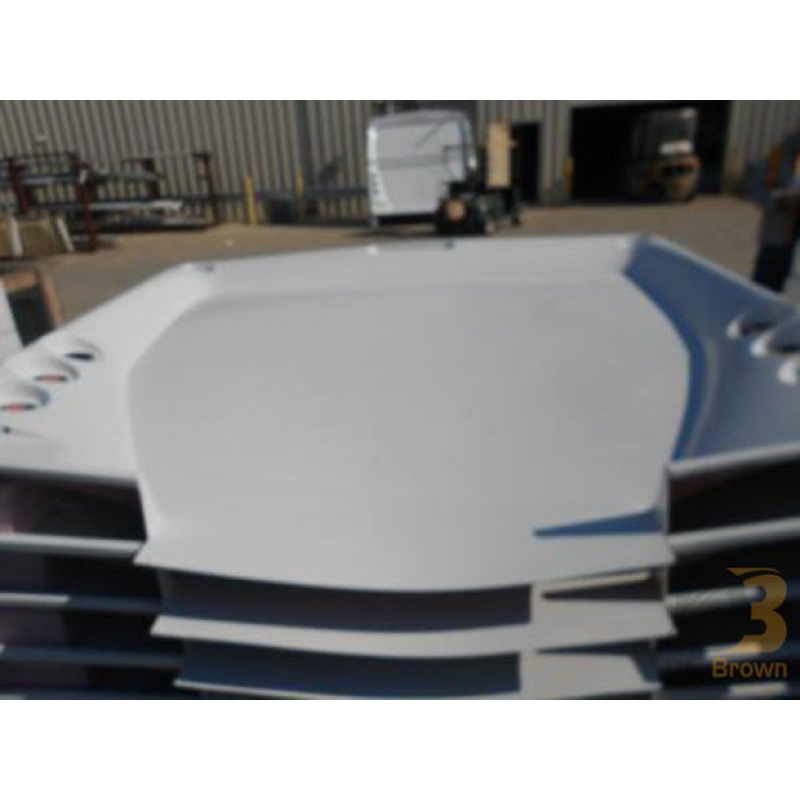 NEW FIBERGLASS REAR CAP WITH DOOR CUT-OUT, ALL STAR, 2011 21-001-162
