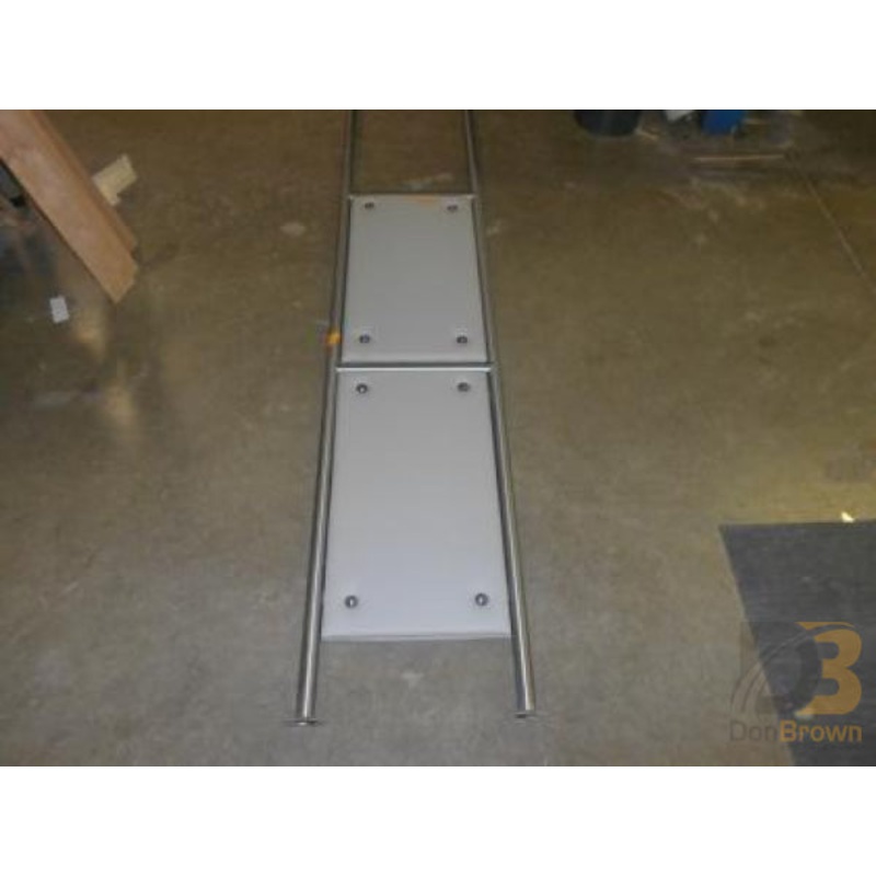 STANCHION W/MODESTY PANEL, WHEELCHAIR, ALLSTAR 19-005-016