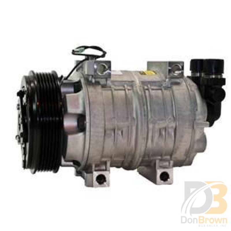 Compressor, 10 CID, QP15, Direct, PV6, 119MM, 12V, V-MIO 512087