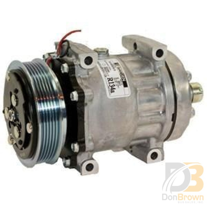 Compressor, 10 CID, QP7H15, Direct, PV6, 119MM, 12V, H/TUB-O 512221