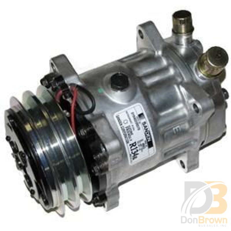 Compressor, 10 CID, SD7H15, Ear, (2) V 1/2, 132MM, 12V, V-MIO 512186