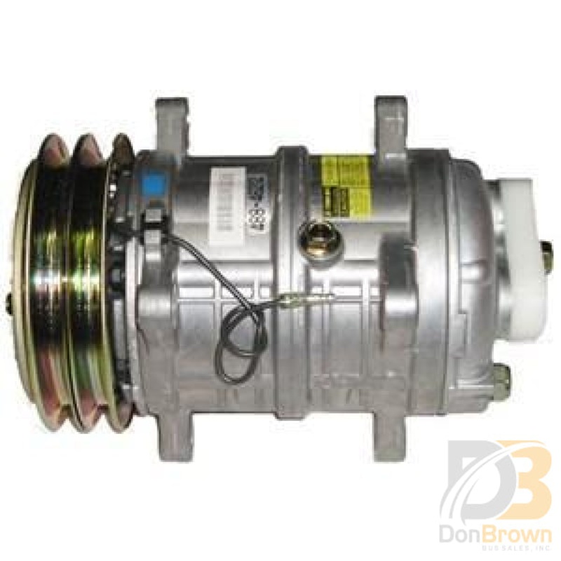 Compressor, 10 CID, TM16, Ear, (2) V 1/2, 135MM, 24V, Pad 512119