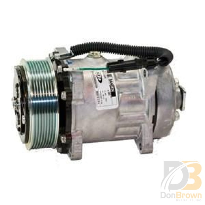 Compressor, 10 CID, TM16, Ear, PV8, 119MM, 12V, H/TUB-O 512266
