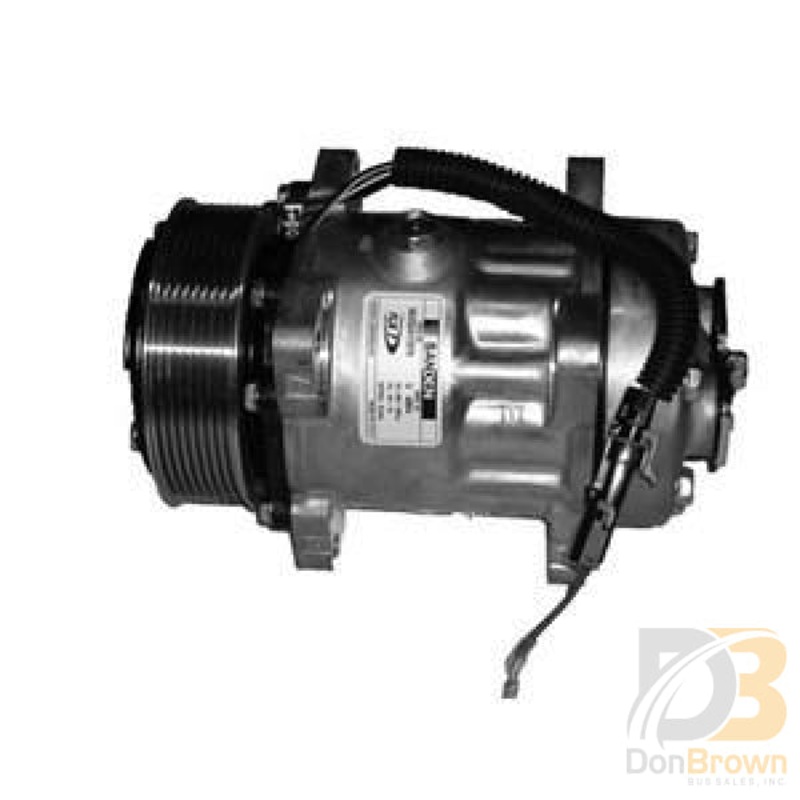 Compressor Assy, 10 CID, QP7H15, Ear, PV8, 119MM, 12V, Beadlock 512213