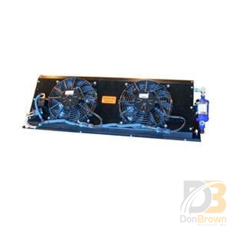 Condenser, SMC2LP, (2) 10 Fans, Micro Channel, 12Vdc, Black Screen, Std Install 301843-01
