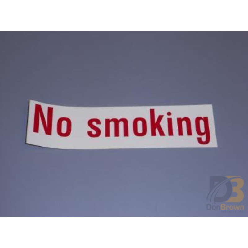 DECAL, NO SMOKING 50009003