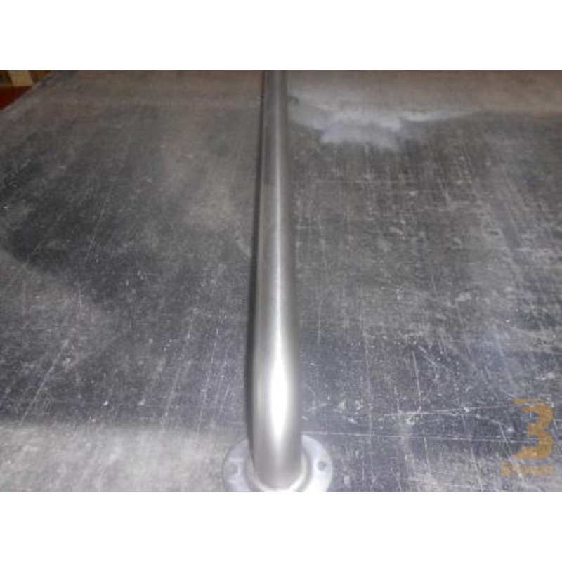 ENTRY HANDLE, VERTICAL , STAINLESS STEEL, 25 1/2 W/TWO FLANGES 70009163