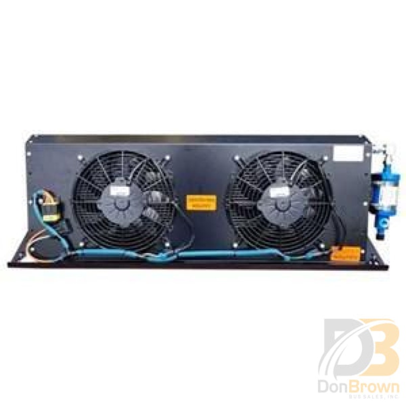 Condenser, SMC2S, (2) 10 Fans, Micro Channel, 12Vdc, Black Screen, TAMW Install 301797-04
