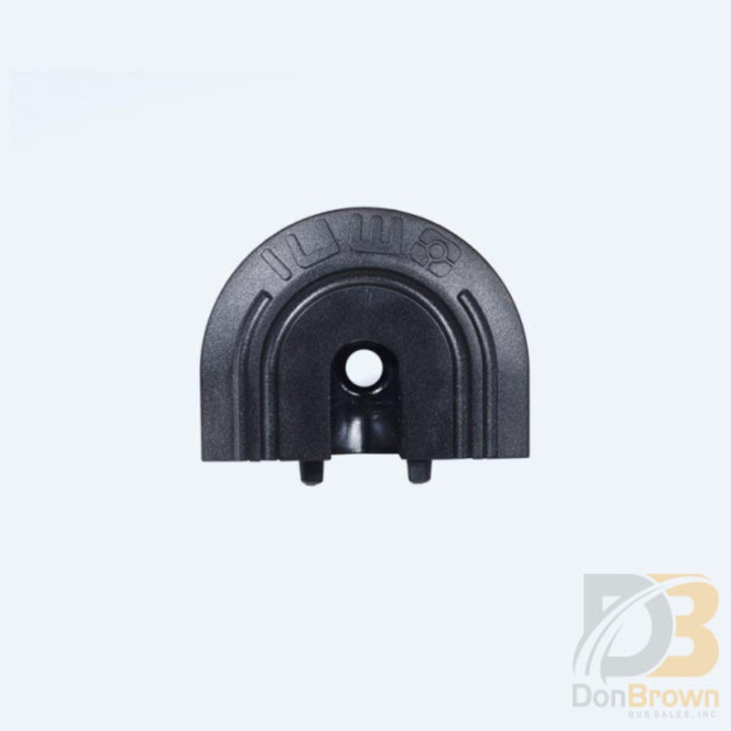 End cap for Flange Series OMNI L Track – Black QC06058