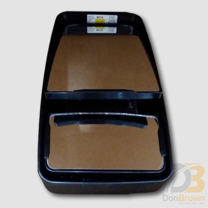 ROSCO MIRROR HEAD ONLY, MANUAL, FORD-CHEV 20-001-041 M715