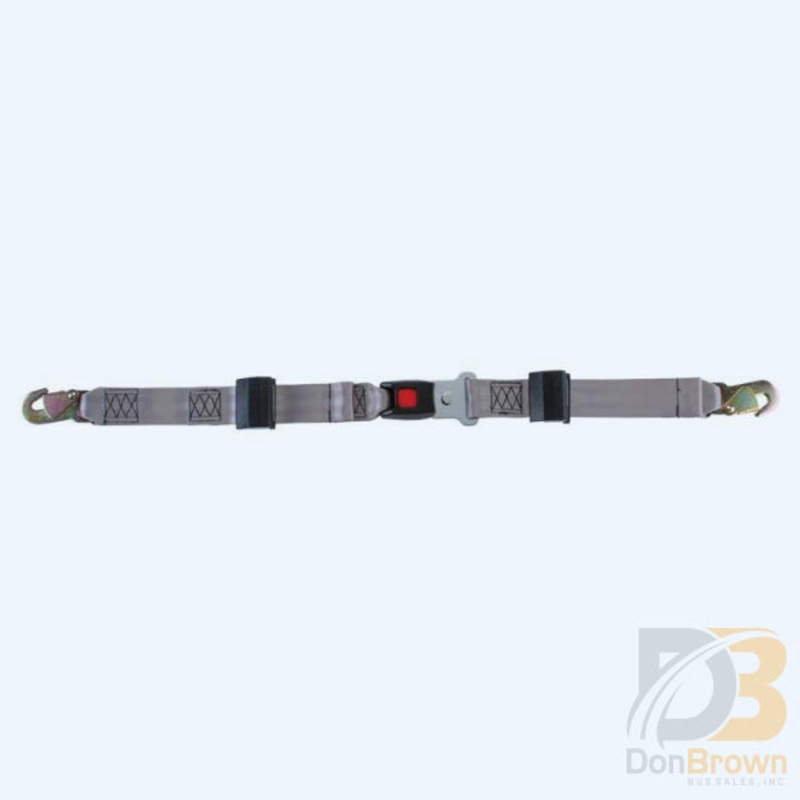 M-Series integrated lap belt with snap hooks MM-320