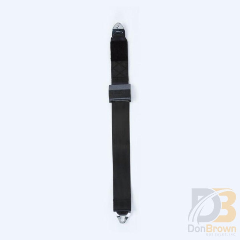 Standard QRT shoulder belt, black with pin connector Q5-6410-BLK-P