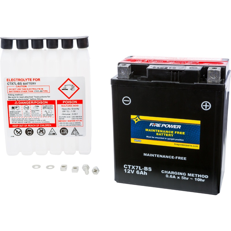 Battery Ctx7l Bs Maintenance Free