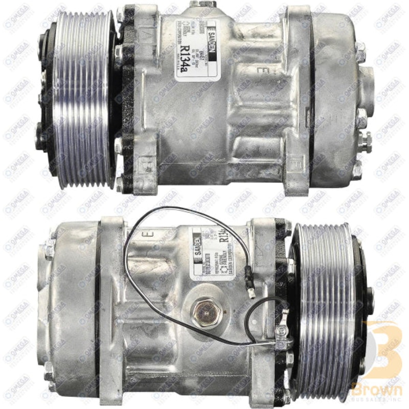 COMPRESSOR SD7H15 PV8 12V 119mm EAR MT H-PAD 20-04451