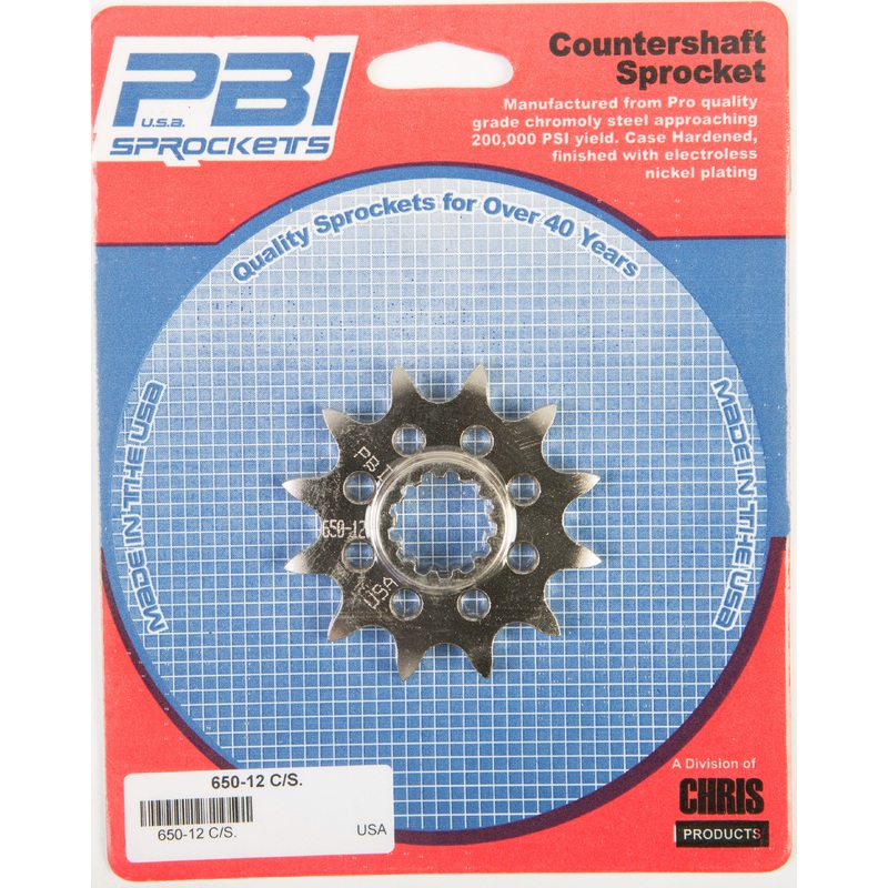 Front Cs Sprocket Steel 12t 520 Kaw/Suz