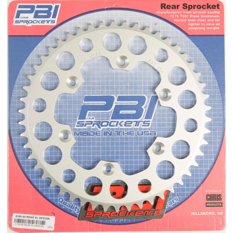 Rear Sprocket Aluminum 50t 520 Kaw/Suz