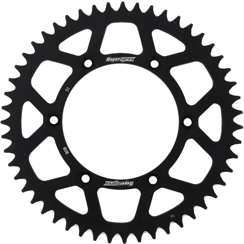 Rear Sprocket Aluminum 51t 520 Blk Suz