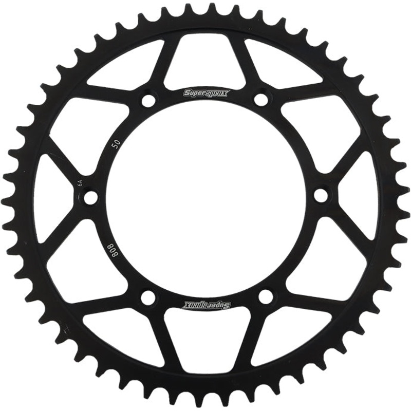 Rear Sprocket Steel 50t 520 Blk Suz