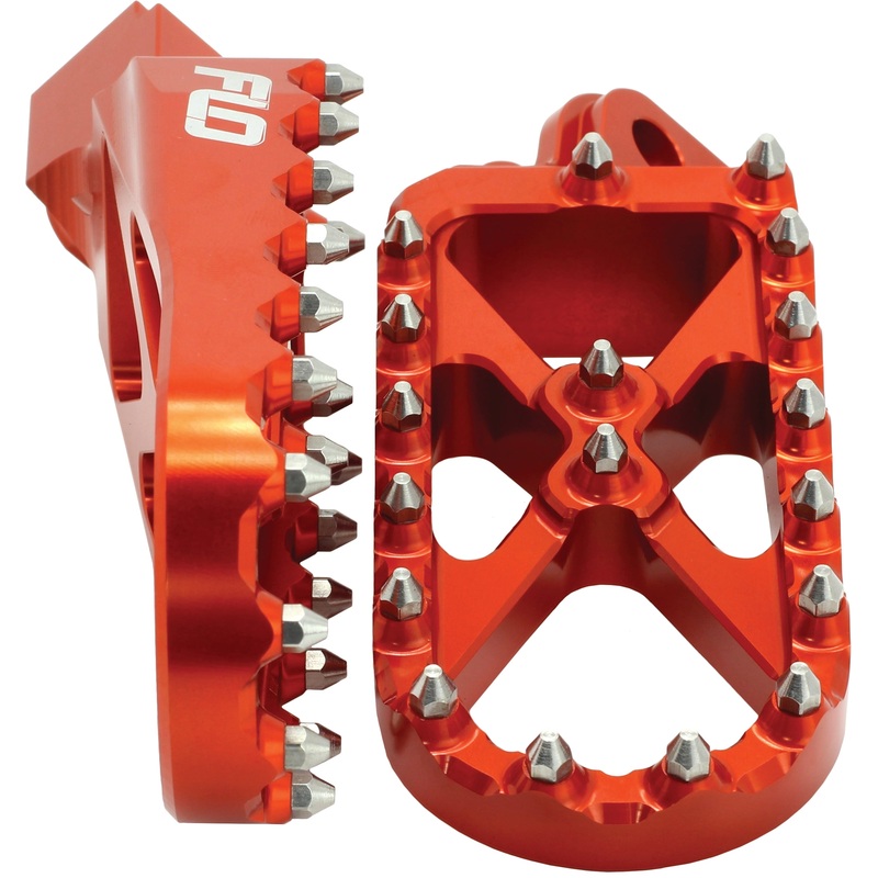 Adventure/Snow Footpeg Orange