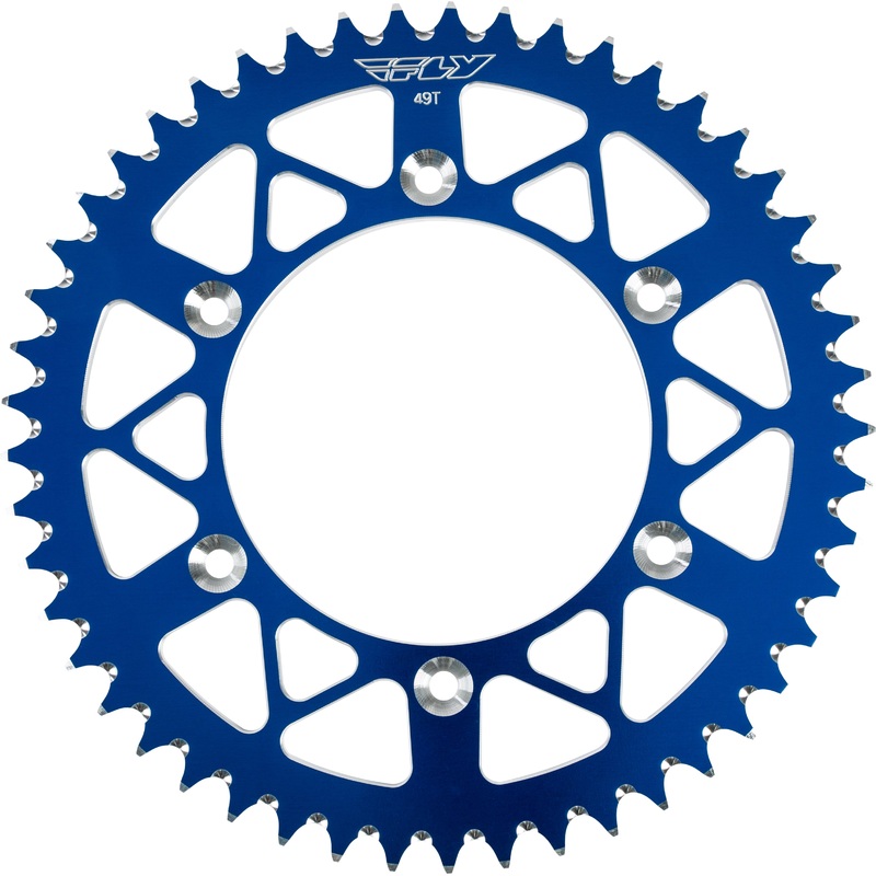 Rear Sprocket Aluminum 49t 520 Blu Husq/Ktm