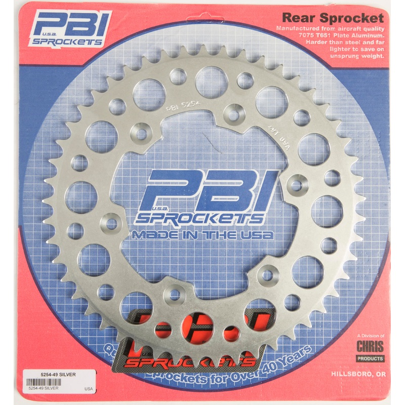 Rear Sprocket Aluminum 49t 520 Hus/Husq/Ktm