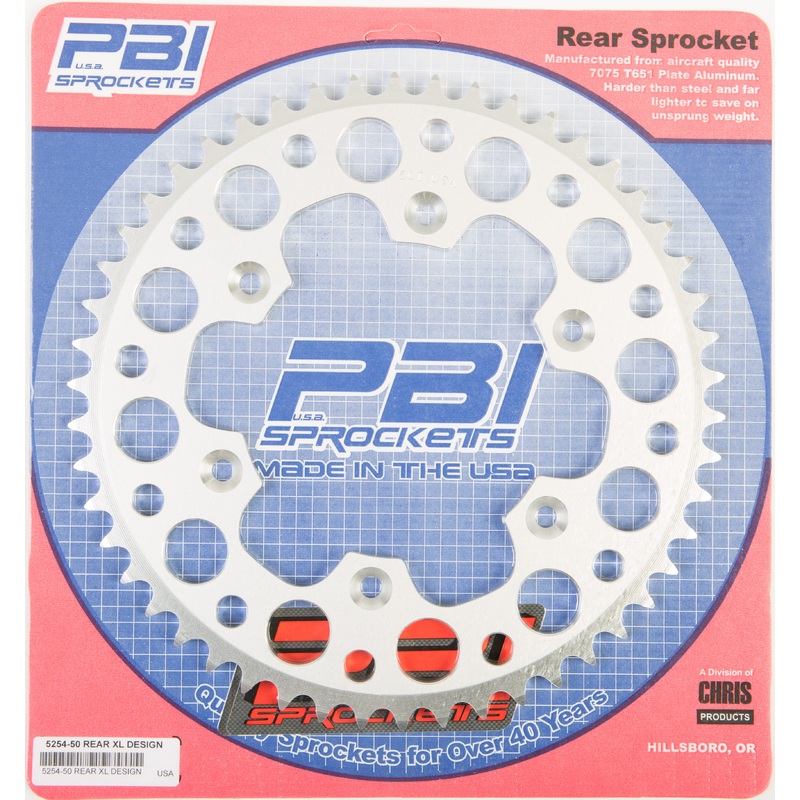 Rear Sprocket Aluminum 50t 520 Hus/Husq/Ktm
