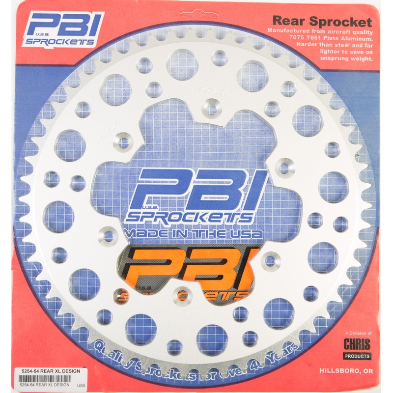 Rear Sprocket Aluminum 54t 520 Hus/Husq/Ktm