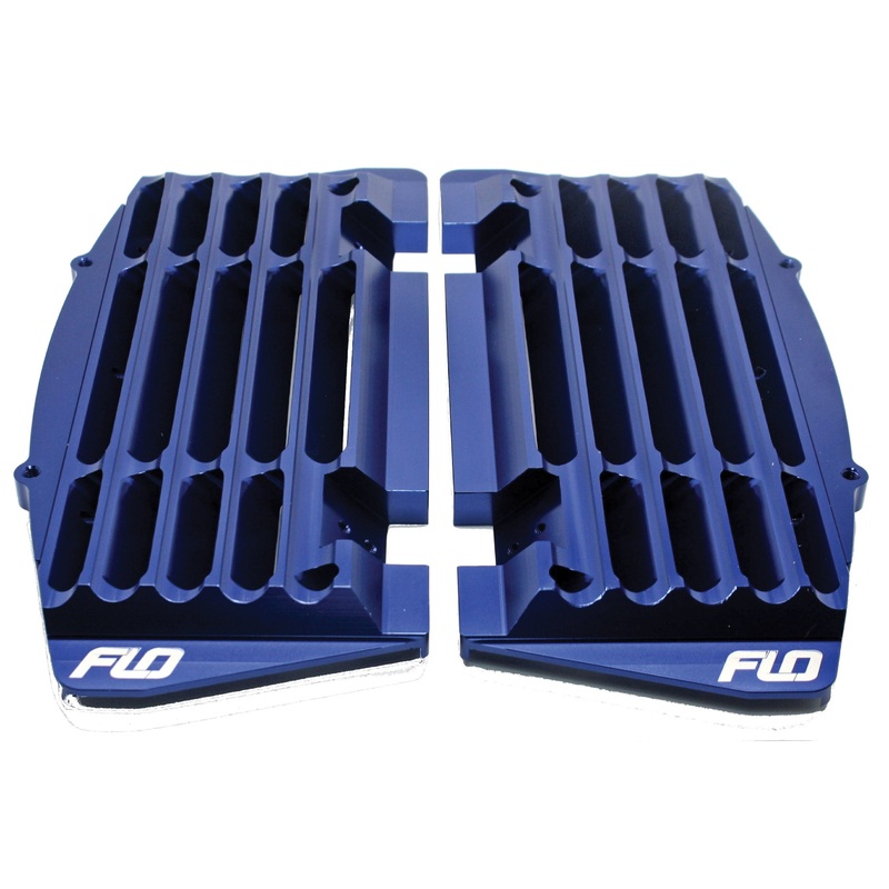 High Flow Radiator Braces Blue