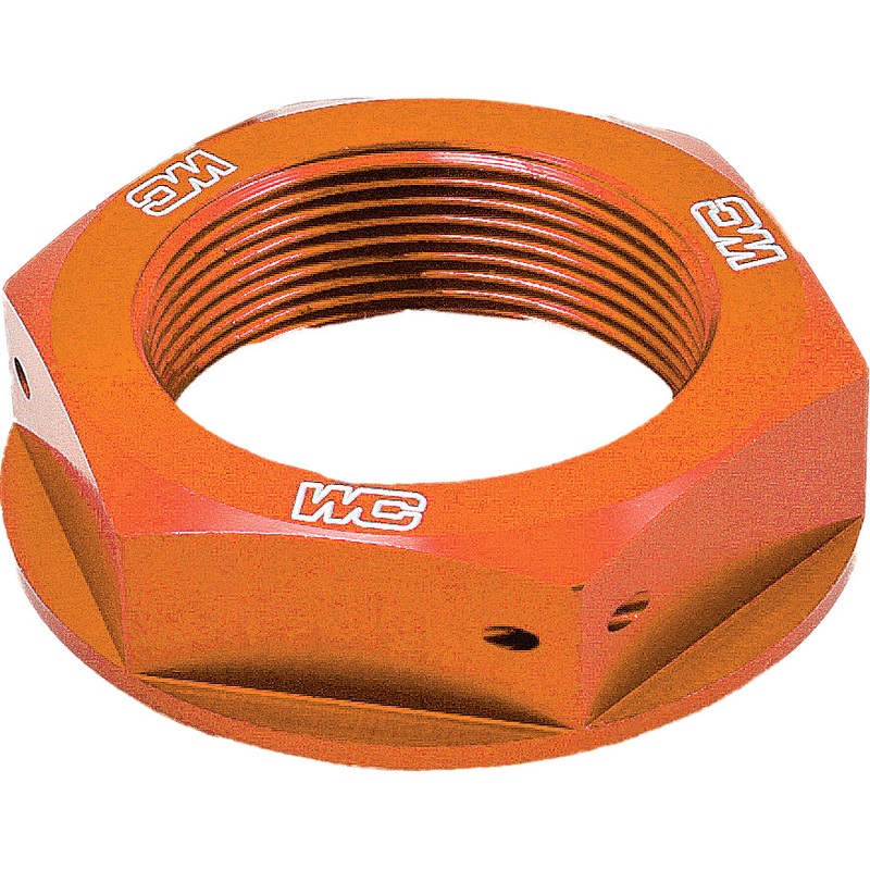 Steering Stem Nut (Orange)