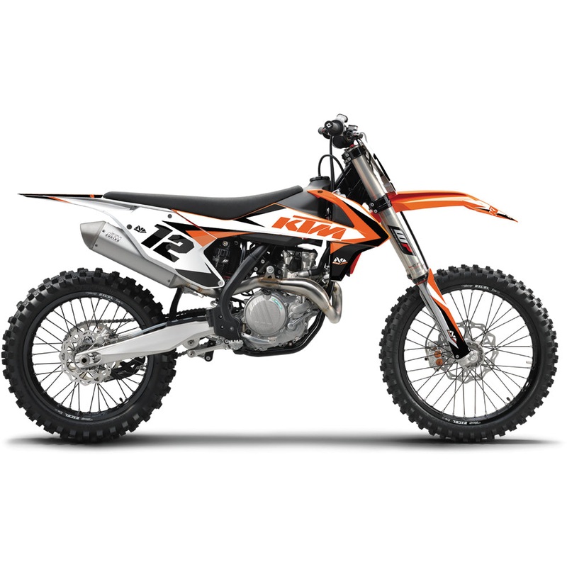 2016 Amped Ktm Graphics Kit