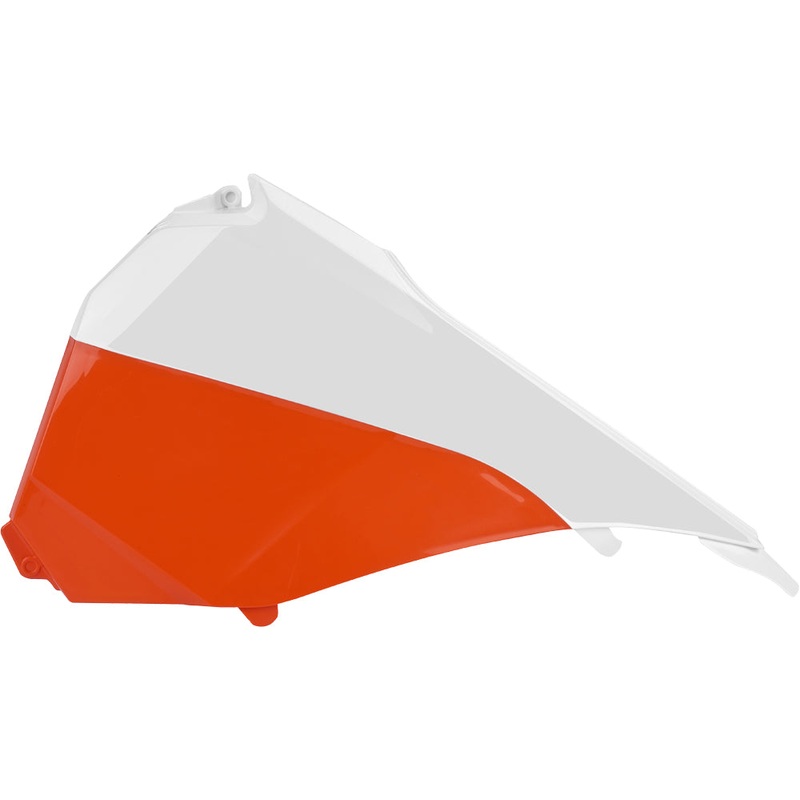 Airbox Cover Orange/White