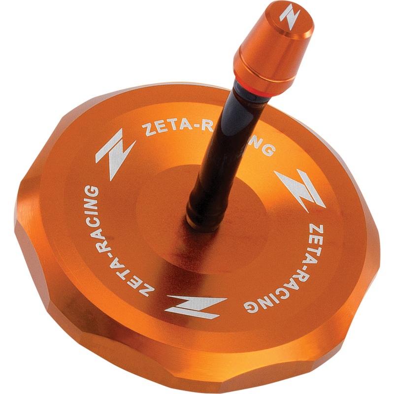 Billet Gas Cap Orange