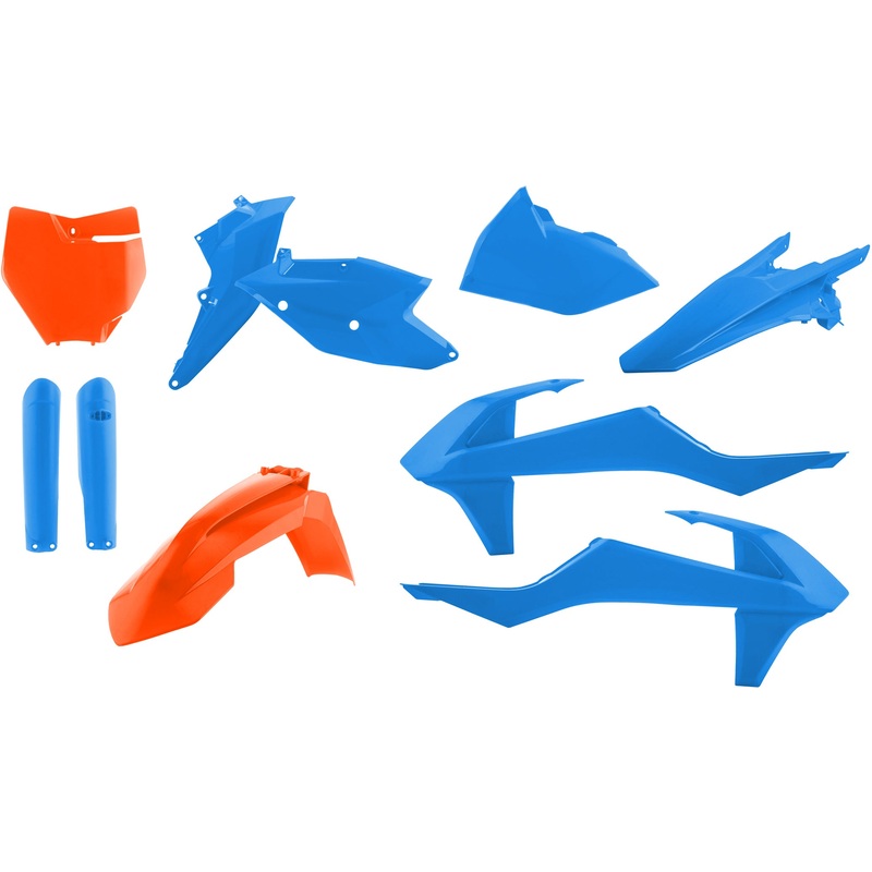 Full Plastic Kit Orange/Blue