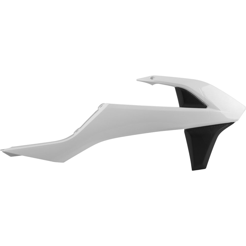 Radiator Shroud White/Black