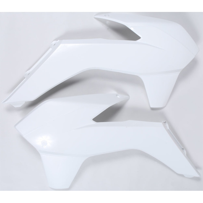 Radiator Shrouds White