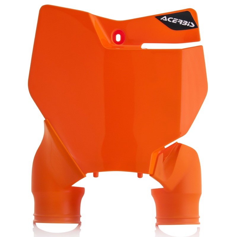 Raptor Front Number Plate Orange/Orange